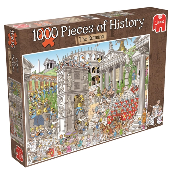 Puslespil 1000 Brikker Pieces of History Romans