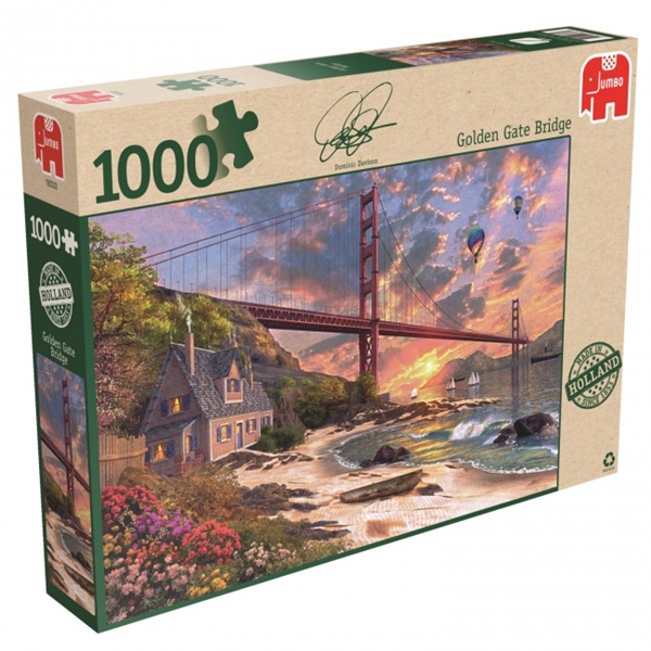 Puslespil 1000 Brikker Golden Gate Bridge (Billede 3 af 4)