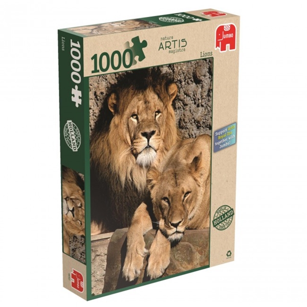 Puslespil 1000 Brikker Lions (Billede 3 af 4)