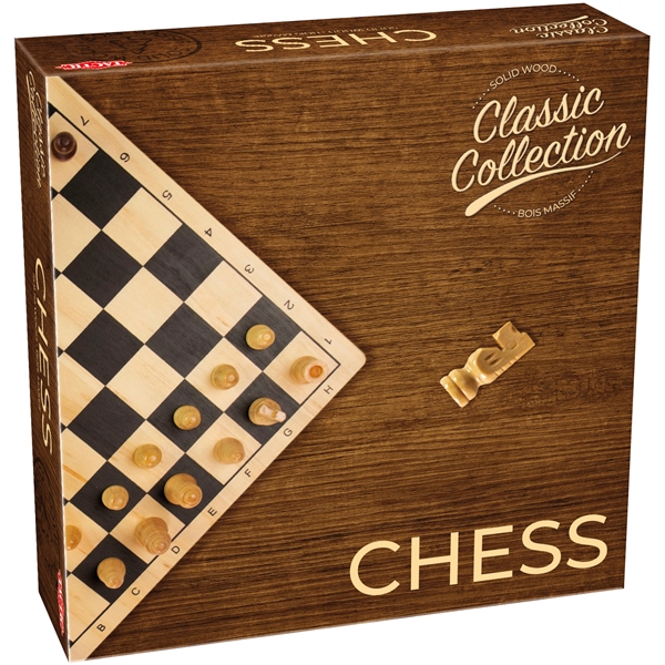 Chess - Wooden Game (Billede 1 af 2)