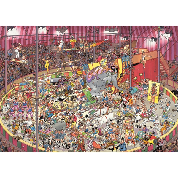 Puslespil 1000 Brikker - The Circus (Billede 2 af 2)