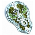 Udklædning - Skjold Dragon