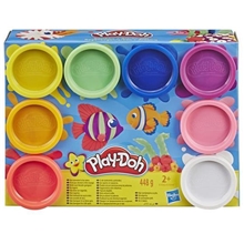 Play-Doh Pakke med 8 stk. Rainbow
