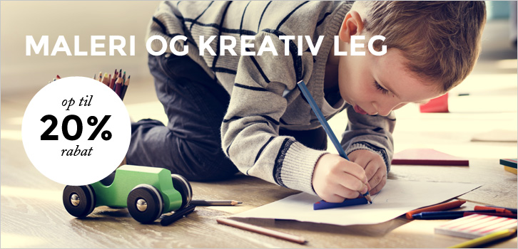 Så er det tid til at male og være kreativ!