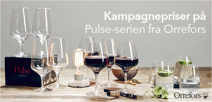Kampagnepriser på alle Pulse-glas!