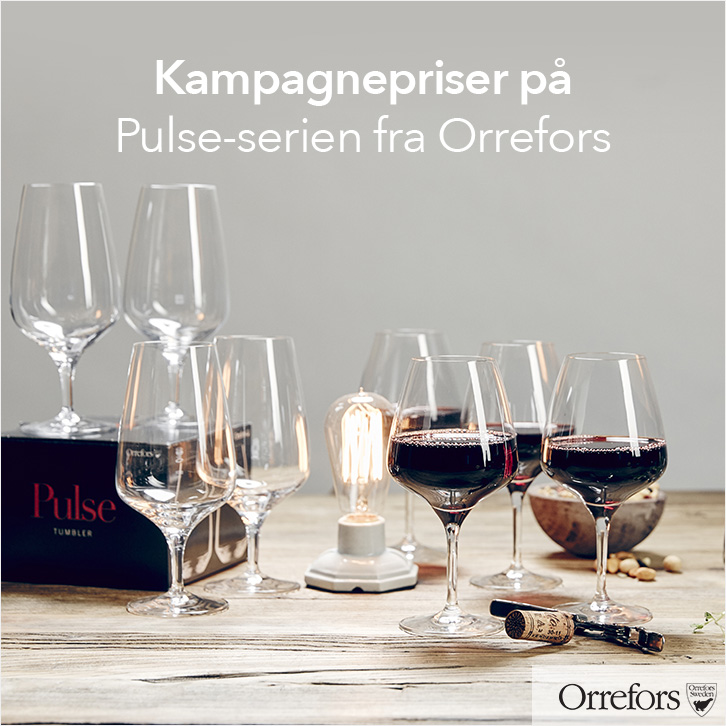 Kampagnepriser på alle Pulse-glas!