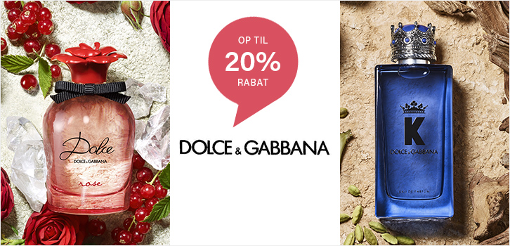 Dolce&Gabbana - op til 20% rabat