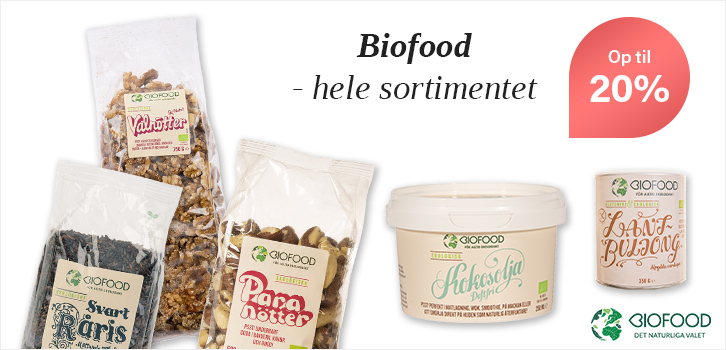 Økologiske fødevarer fra Biofood!