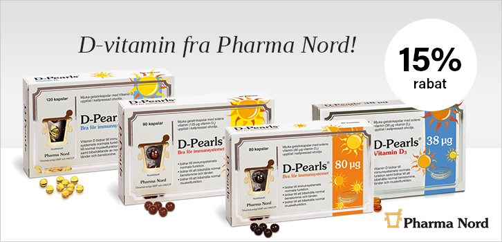 D-vitaminer til hele familien! 