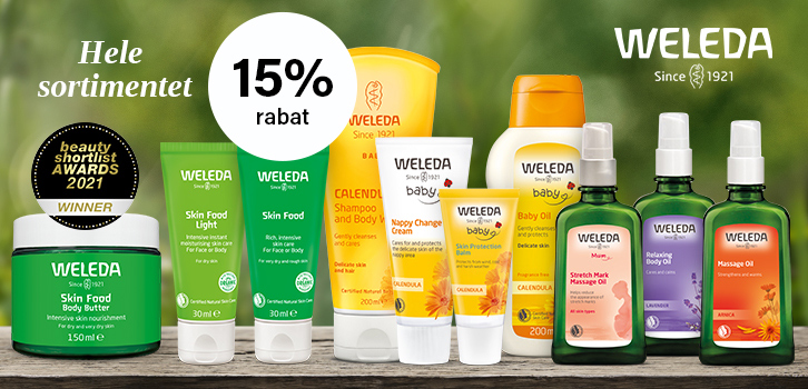 Naturligt og økologisk - 15% rabat!