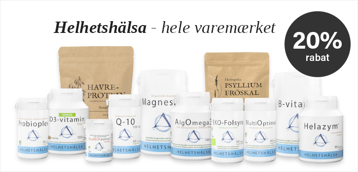 Kosttilskud uden tilsætningsstoffer