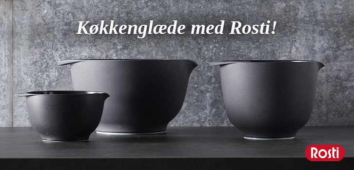 Kampagne på hele sortimentet fra Rosti!