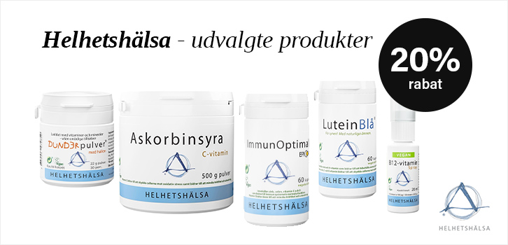 Helhetshälsa - 20% rabat!