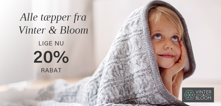 Skønne tæpper der passer til alt!