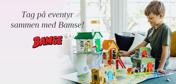 Gå på opdagelse i Bamses verden!