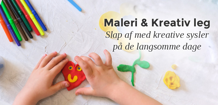 Tegn, mal og vær kreativ!