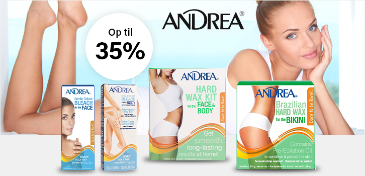 Andrea - op til 35% rabat