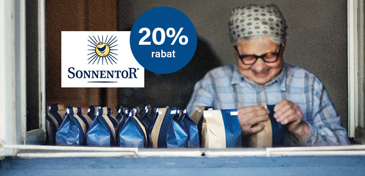 Sonnentor - 20% rabat!