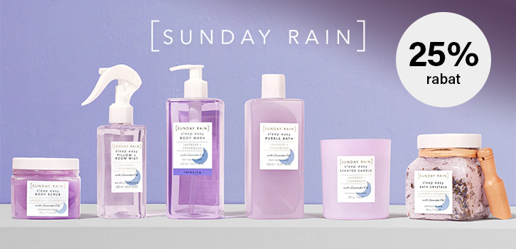 Sunday Rain - 25% rabat
