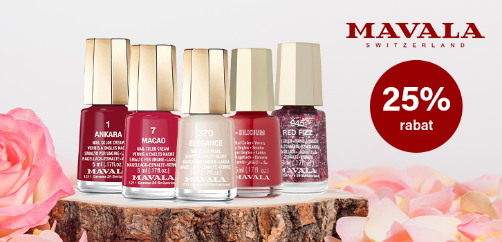 Mavala - 25% rabat