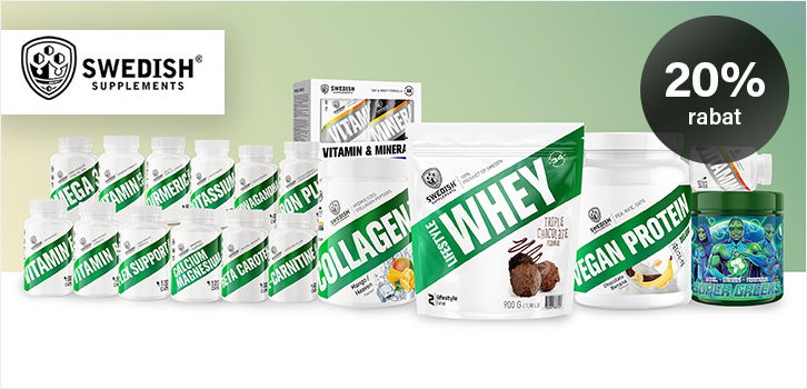 Swedish Supplements - 20% rabat!