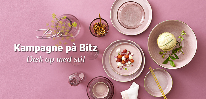 Kampagne på Bitz – skab en borddækning med følelse