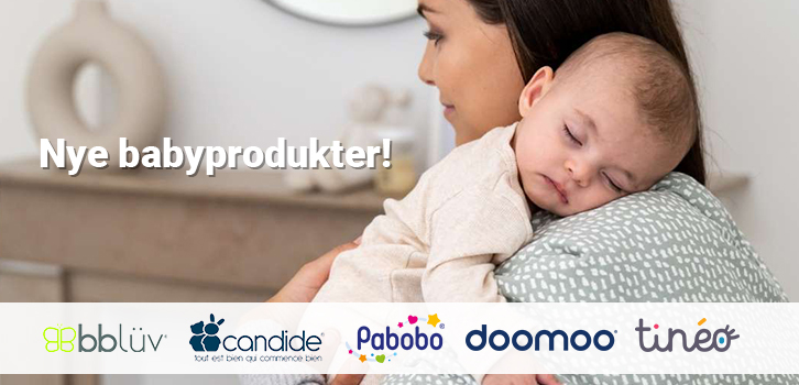 Nye og populære produkter til mor, gravid og baby.