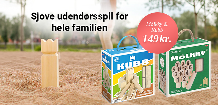 Klassiske og sjove udendørsspil til sommerens alle arrangementer!