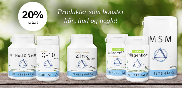 Næring indefra til hår, hud og negle!