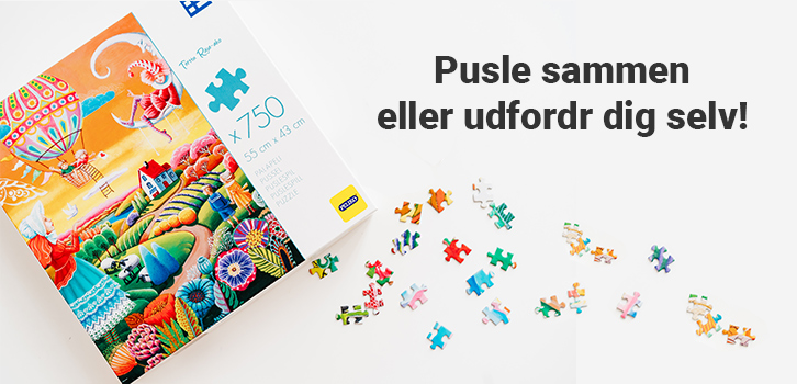 Slap af med et puslespil!