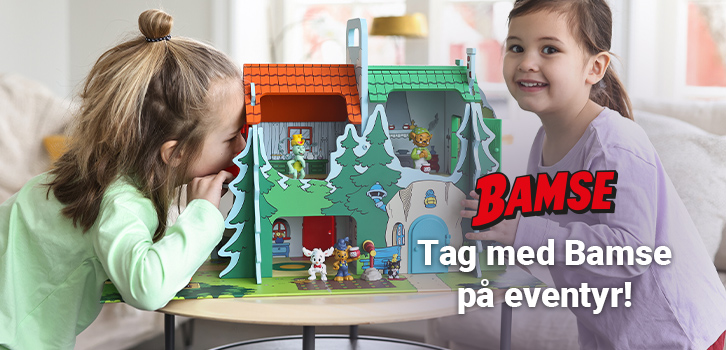 Tag på opdagelsesrejse i Bamses verden!