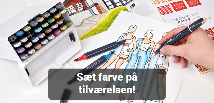 Lad børnene udtrykke sig med farver!