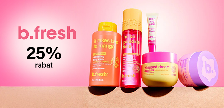 b.fresh - 25% rabat