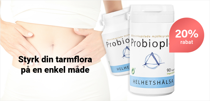 Levende mælkesyrebakterier fra fem forskellige stammer.
