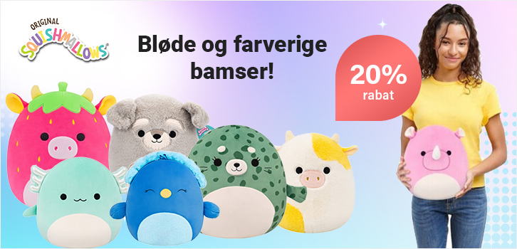 Squishmallows - find din favorit!