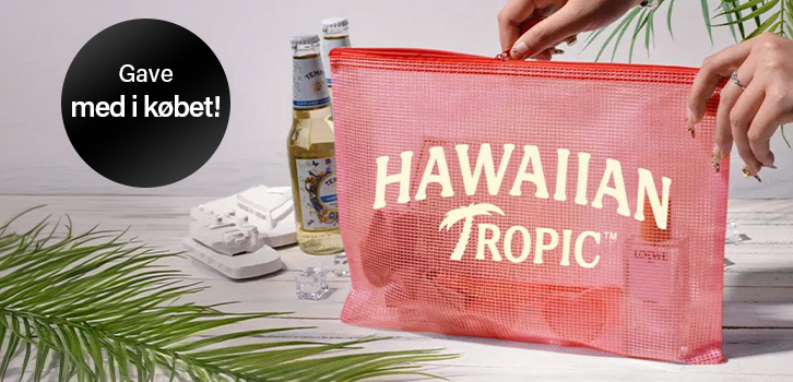 Hawaiian Tropic - få beach pouch med i købet!