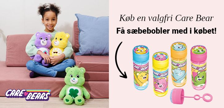 Sæbebobler med i købet!