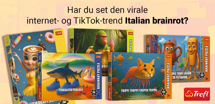 Sjove, AI-genererede motiver at pusle frem!