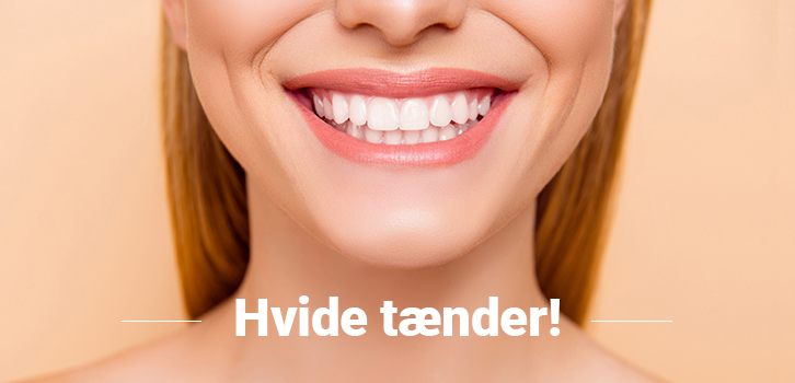 Hvem vil ikke gerne have hvide tænder og et smukt smil?