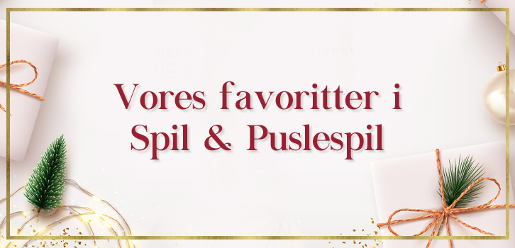 Vores favoritter i Spil & Puslespil