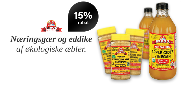 BRAGG - Unik, ufiltreret og upasteuriseret æblecidereddike