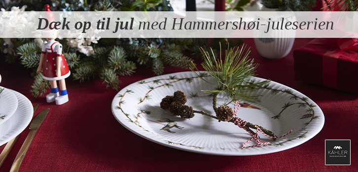 Kampagnepriser på Hammershøi-juleserien fra Kähler!