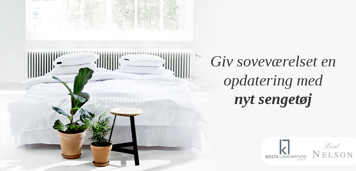 Tilbudskampagne på sengetøj fra Kosta Linnewäfveri & Lord Nelson!