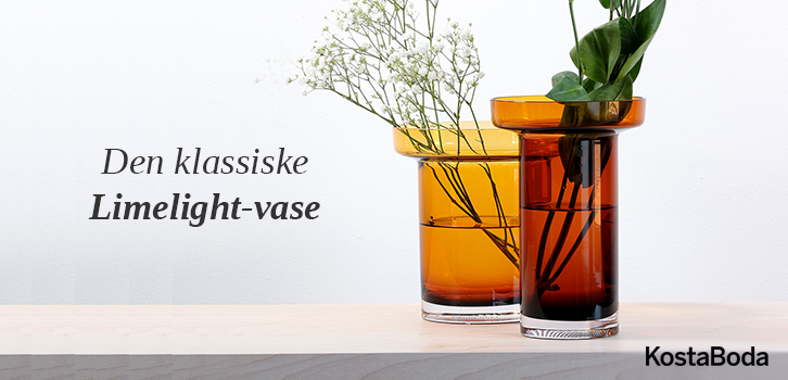 Kampagnepriser på Limelight-vasen fra Kosta Boda!