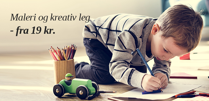 Tegn, mal og vær kreativ!