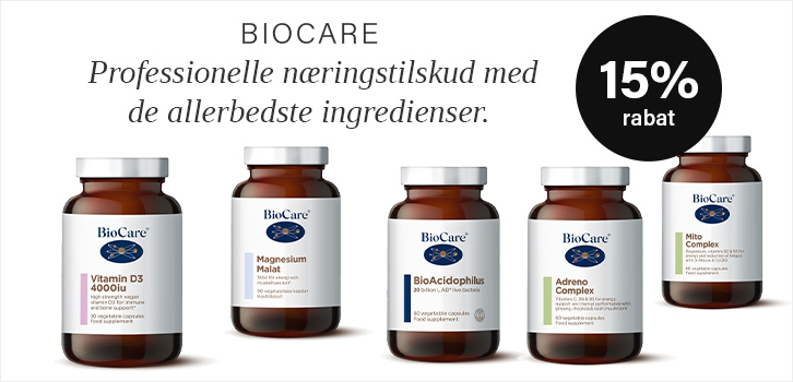Effektive kosttilskud af høj kvalitet - 15% rabat!