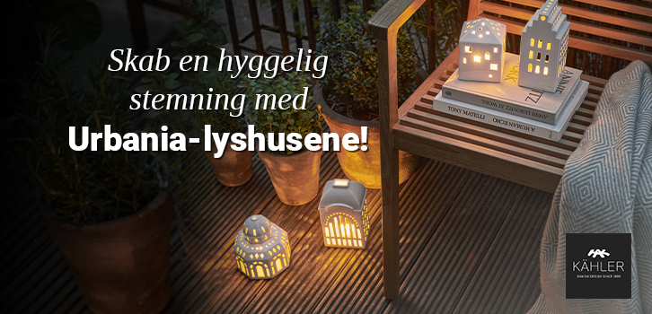 Kampagne på Urbania-serien fra Kähler!