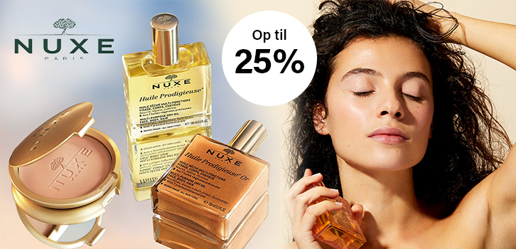 Nuxe - op til 25% rabat