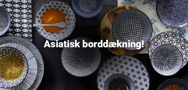 Asiatisk borddækning!