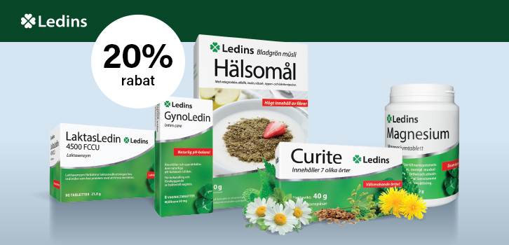 Ledins - 20% rabat!
